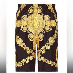 Versace Silk Shorts